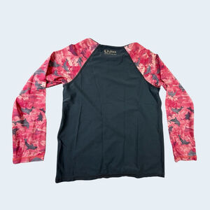 Speedo Youth XL Rash Guard Long Sleeve Swim Shirt Shark Print UPF Swim Top